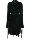 LOST & FOUND LOST & FOUND RIA DUNN KNITTED LONG CARDIGAN - BLACK,W2171545912258862