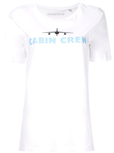 Manokhi Cabin Crew T-shirt In White