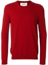 Pringle Of Scotland Round Neck Jumper In Red