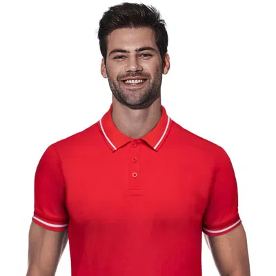 X-ray Mens Polo Shirts | Golf Shirts For Men | Polo Shirts For Men Short Sleeve In Red