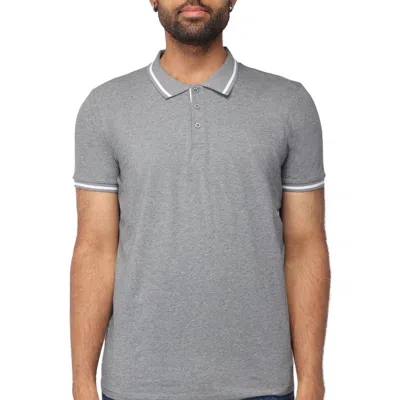 X-ray Mens Polo Shirts | Golf Shirts For Men | Polo Shirts For Men Short Sleeve In Grey