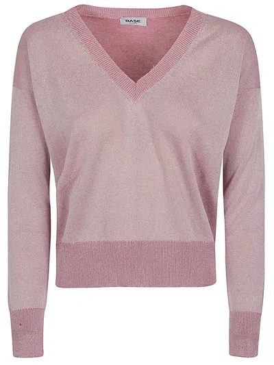 Base Milano Jerseys & Knitwear In Pink