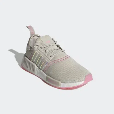 Adidas Originals Adidas Nmd_r1 Gw9473 Sneakers Women Bliss Pink Stretchy Knit Running Shoes Pin98