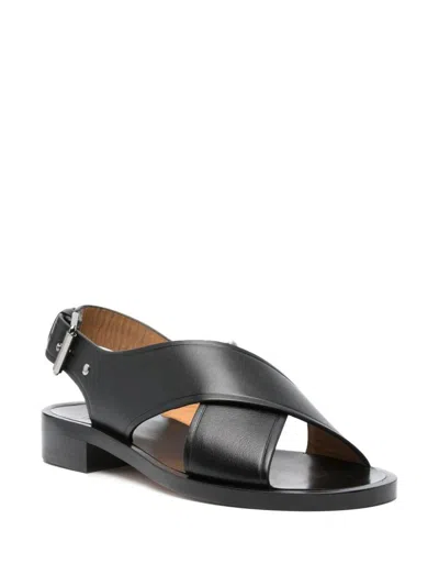 Church's Rondha Crossover Sandals Shoes In Black