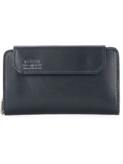 As2ov Mobile Long Wallet In Blue