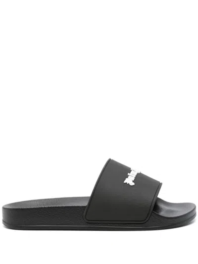 Palm Angels Sandals In Black