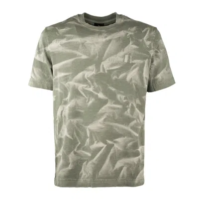 Paul Smith Green Cotton Patterned T-shirt