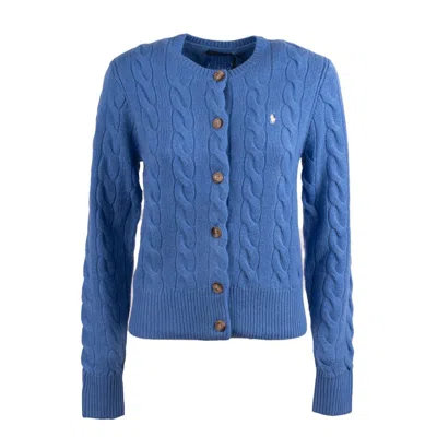 Ralph Lauren Bluette Wool And Cashmere Cable-knit Cardigan