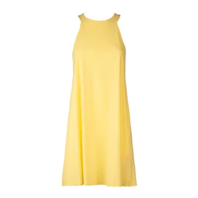 Rrd Revo Trapeze Wom Dress In Yellow