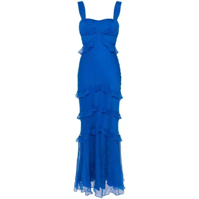 Saloni Dresses In Blue