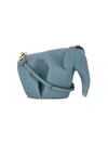 LOEWE BLUE ELEPHANT MINI LEATHER BAG,19930M9312304424