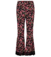 DOLCE & GABBANA FLARED TROUSERS,P00275447