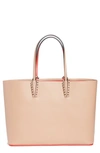 CHRISTIAN LOUBOUTIN CABATA CALFSKIN LEATHER TOTE,3205218