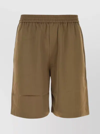 Nanushka Shorts In Brown
