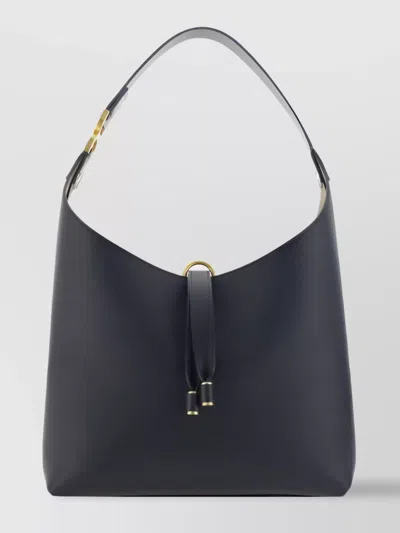 Chloé Black Marcie Leather Shoulder Bag