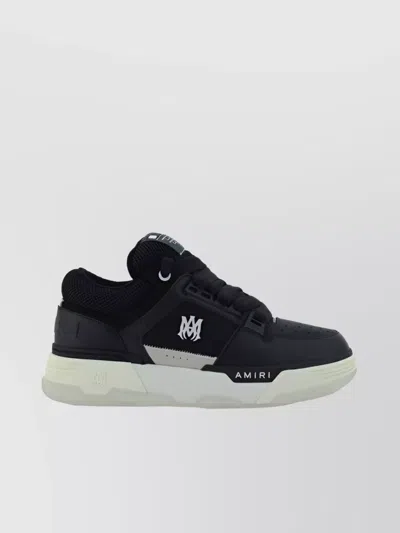 Amiri Ma-1 Chunky-sole Leather Low-top Trainers In Black