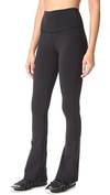 Splits59 Raquel High Waist Airweight Flare Leggings Black In Black