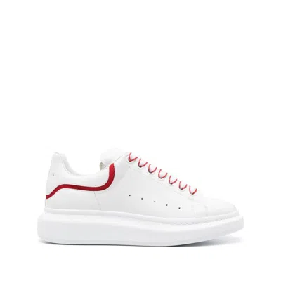 Alexander Mcqueen Sneakers In White/red
