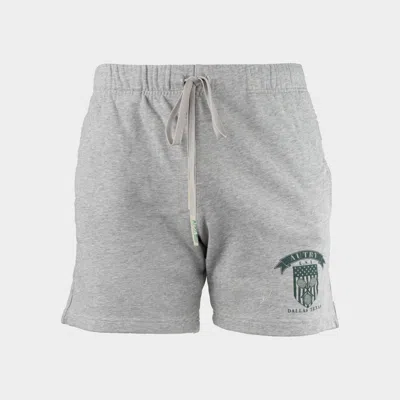 Autry Cotton Bermuda Shorts In Gray