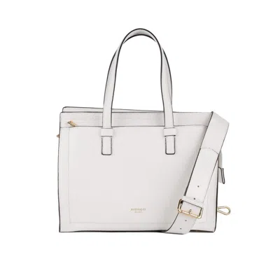 Avenue 67 Lucie Bag Two Handles And Shoulder Strap White