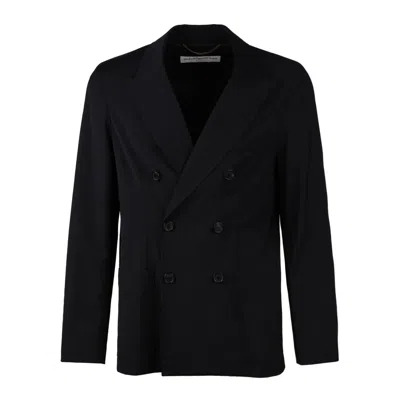 Department 5 Saturn Double-breasted Blazer Blue
