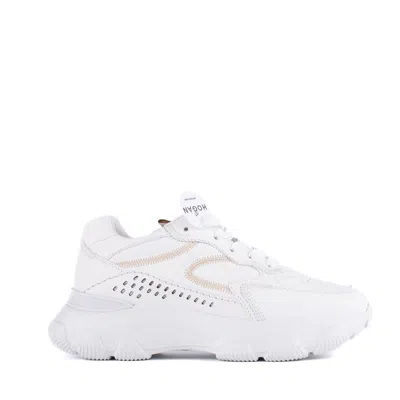 Hogan Hyperactive White Leather Sneakers