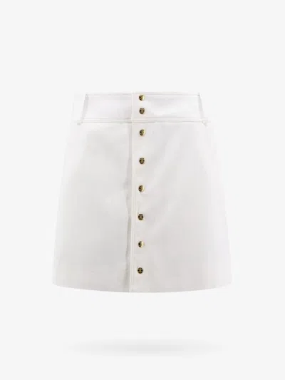 Celine Woman Skirt Woman White Skirts
