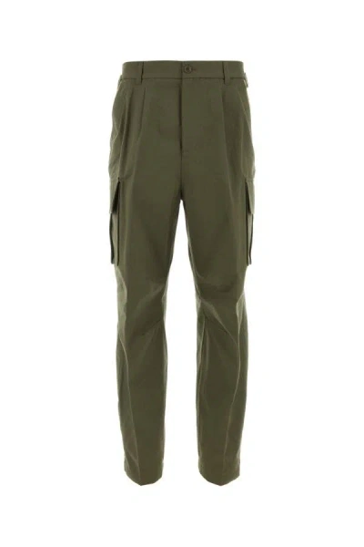 Gucci Man Army Green Cotton Cargo Pant