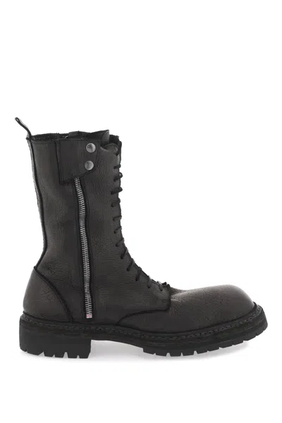 Guidi "hammered Leather E01 Men In Black