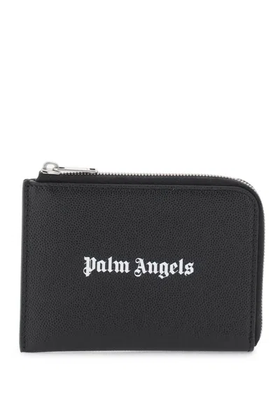 Palm Angels Mini Pouch With Pull-out Cardholder Men In Multicolor