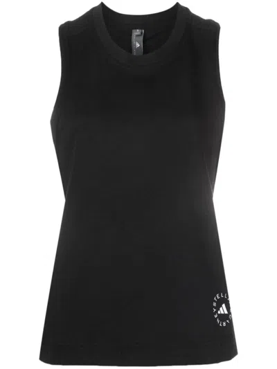 Adidas By Stella Mccartney T-shirts & Tops In Black