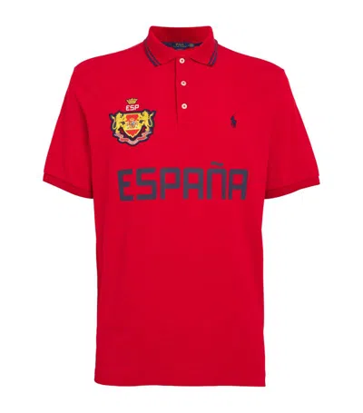 Polo Ralph Lauren Cotton Spain Polo Shirt In Multi