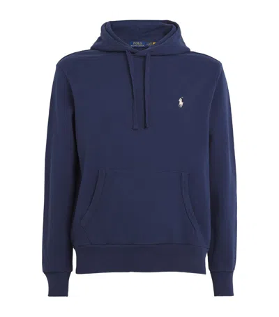 Polo Ralph Lauren Cotton Polo Pony Hoodie In Navy