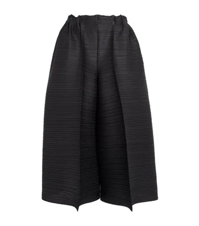 Issey Miyake Thicker Bounce Trousers In Black