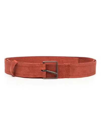 Forte Forte Straight-tip Leather Belt In Brown