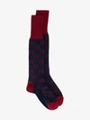 GUCCI GUCCI LOGO INTARSIA LONG SOCKS,4710934G59212321892