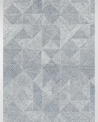 Exquisite Rugs Caprice Hand-tufted Rug, 12' X 15' In Navy Blue