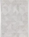 Exquisite Rugs Caprice Hand-tufted Rug, 6' X 9' In Silver, Ivory
