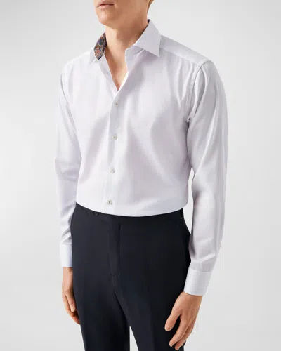 Eton Men's Signature Twill Dress Shirt In White