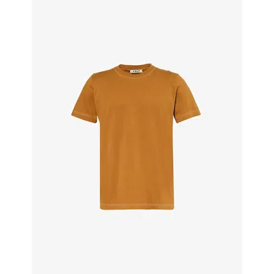 Cdlp Lyocell And Pima Cotton-blend Jersey T-shirt In Orange