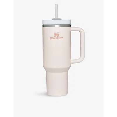 Stanley Rose Quartz Quencher H2.0 Flowstate™ Stainless-steel Bottle 1.18l
