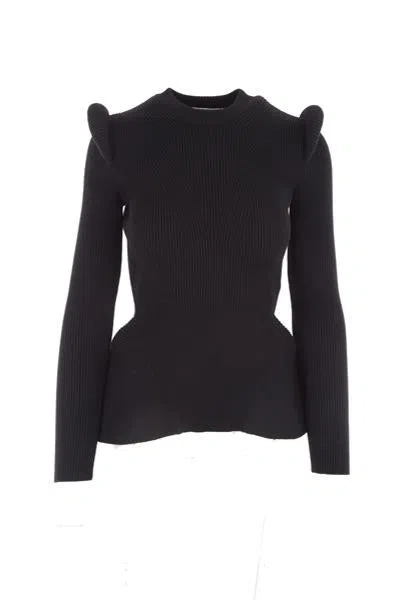 Alexander Mcqueen Sweaters In Black
