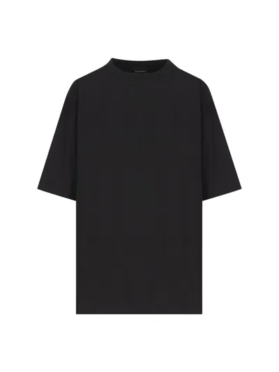 Balenciaga T-shirt And Polo In Black
