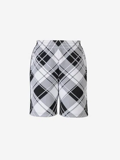 Burberry Checkered Bermuda Shorts In Checkered Motif