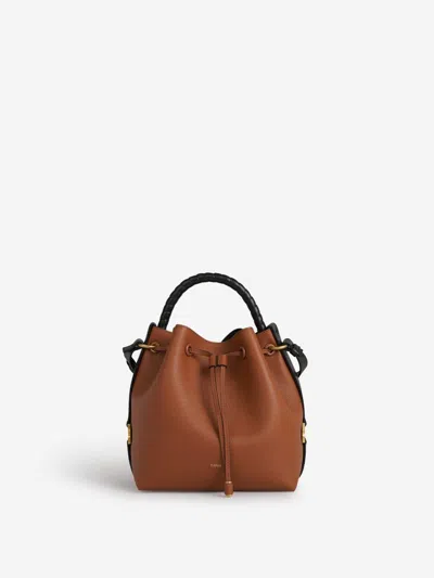 Chloé Marcie Hand Bag In Brown