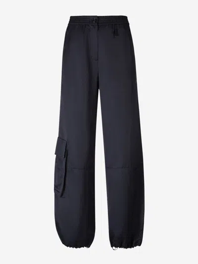 Dorothee Schumacher Papertouch Ease Trousers In Cobalt Blue