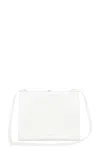 Saint Laurent Small Le Anne-marie Shoulder Bag In White Powder