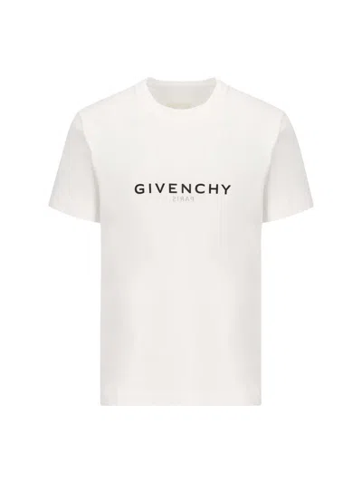 Givenchy T-shirt And Polo Shirt In White