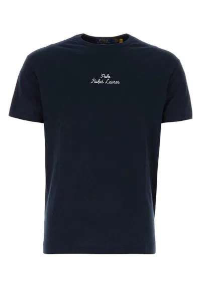 Polo Ralph Lauren T-shirt With Embroidery In Black