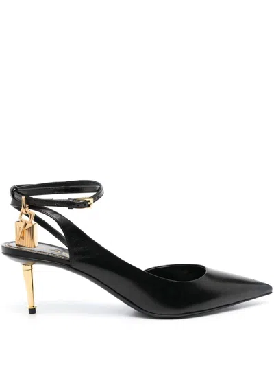 Tom Ford Pumps With Back Strap In Black